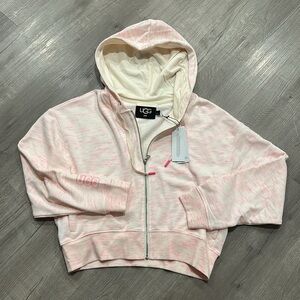 UGG® Women's Camari Mélange Crop Lounge Hoodie